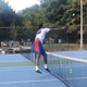 Image for article titled Joel Embiid Crushes Tennis Balls At The Public Courts In Philly